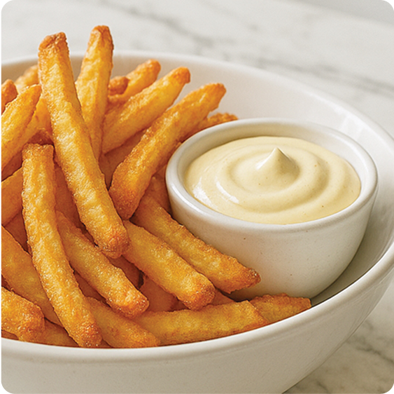Crisp.