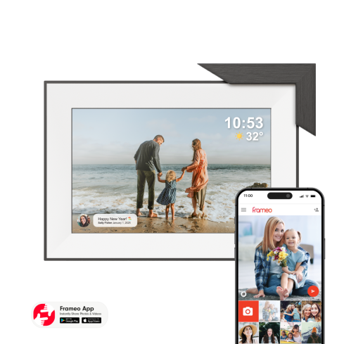 Soho 8” Digital Photo Frame with Wi-Fi (Add-On Frame Included)